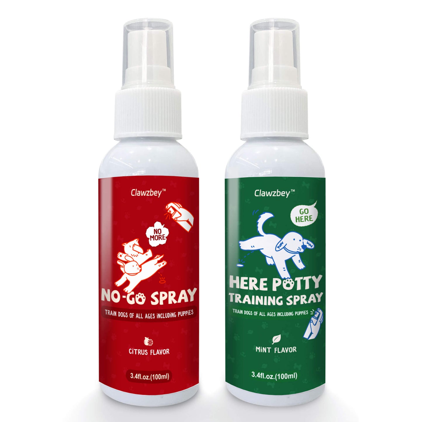 No Go & Here Potty Training Spray - Dog Pee Spray - Helps Dogs Develop Proper Potty Habits - Essential Potty Spray for Puppies