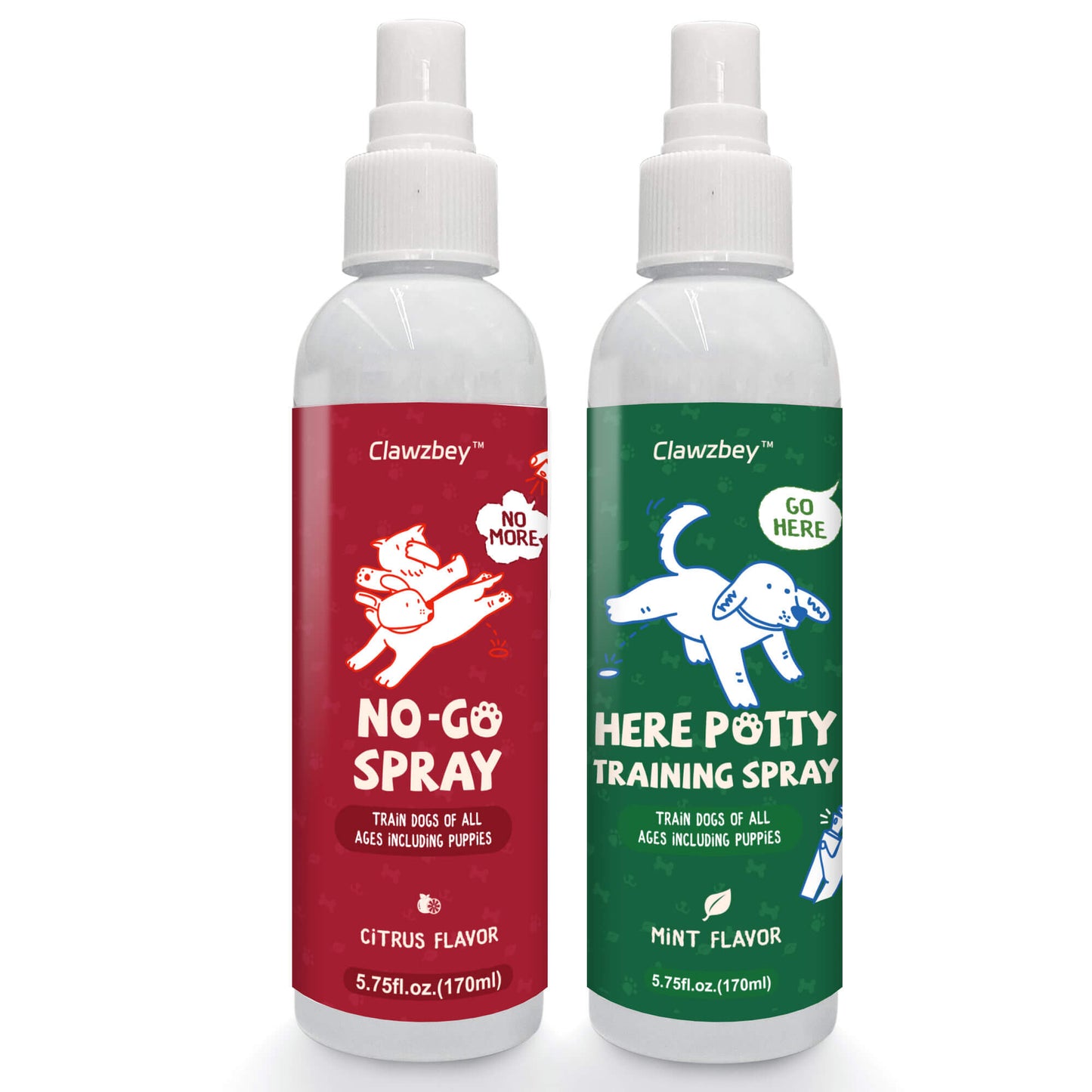 No Go & Here Potty Training Spray - Dog Pee Spray - Helps Dogs Develop Proper Potty Habits - Essential Potty Spray for Puppies